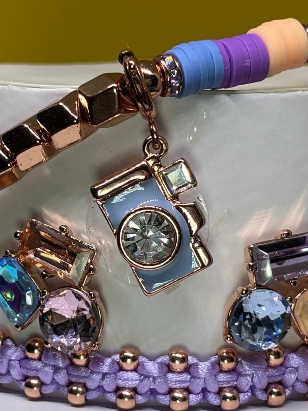 Bomb Party "Snap a Picture, It'll Last Longer" Luxury 3 Bracelet Stacks Set